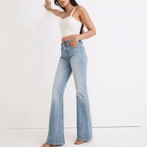 New/Madewell -The Perfect Vintage Flare Jean in Delavan Wash / 26 / DELAVAN WASH